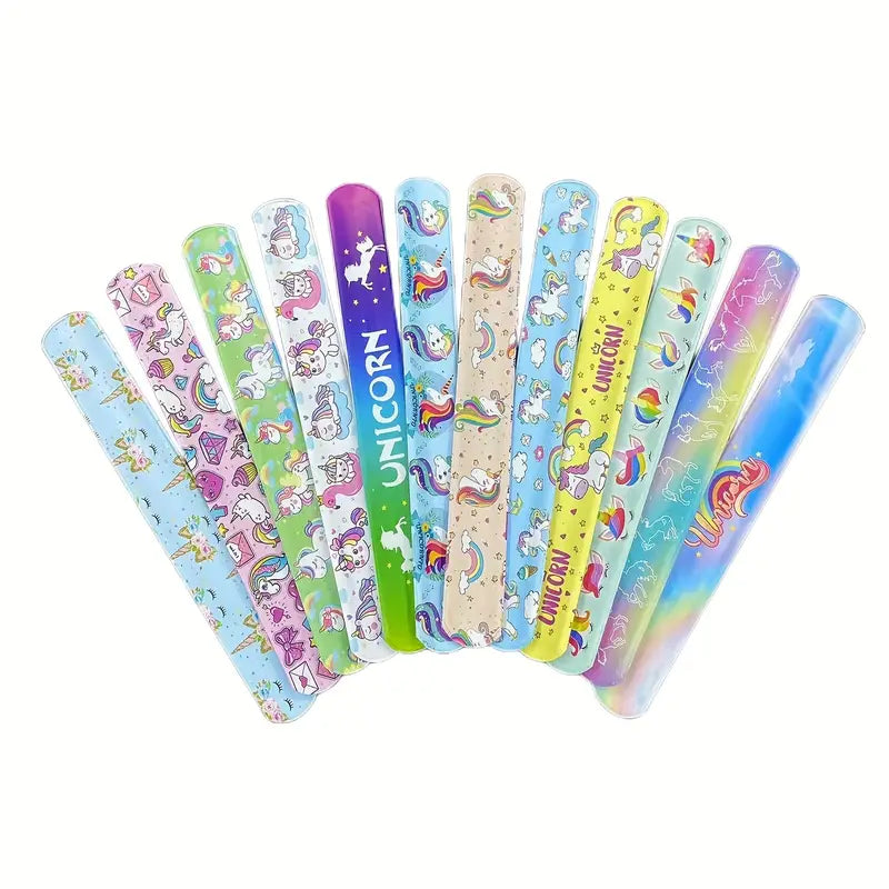 Unicorn Slap Bracelets Wristbands