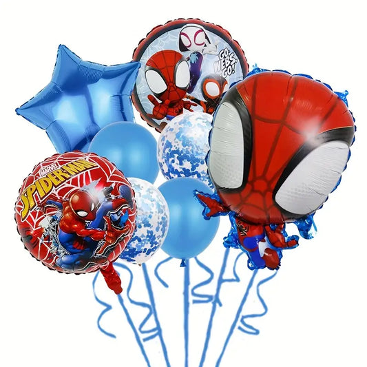 Spiderman Balloon 8 Piece Set