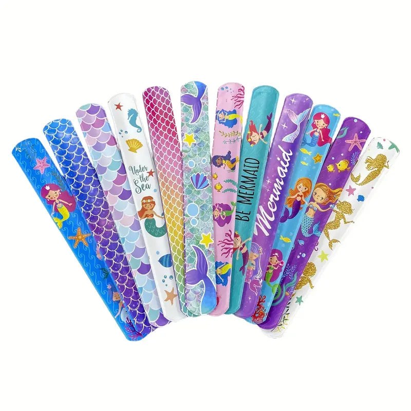 Mermaid Slap Bracelets Wristbands