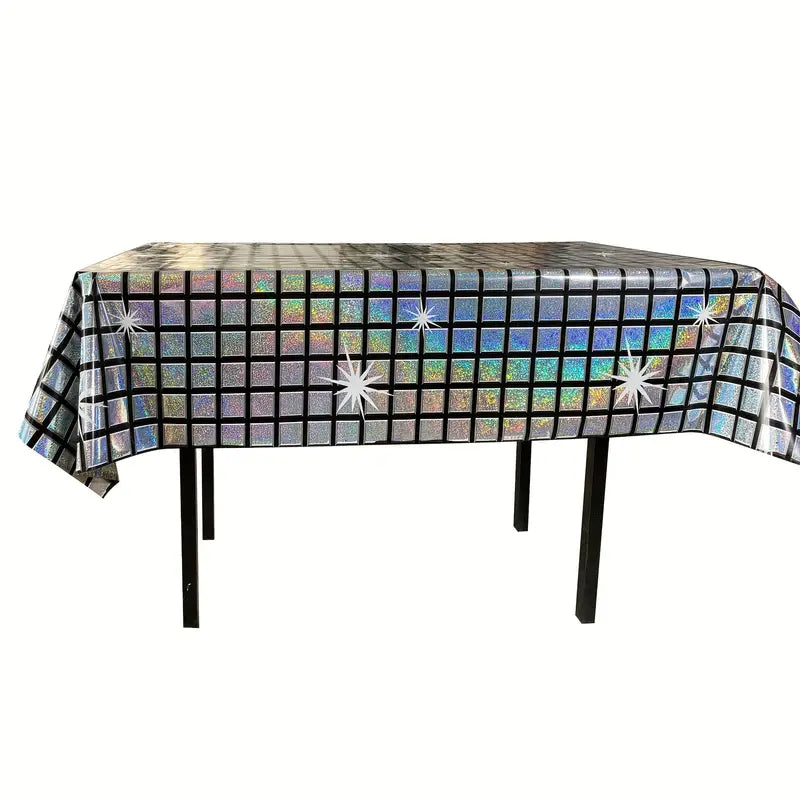 Disco Plastic Tablecloth