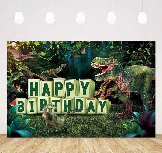 Dinosaur Wall Banner - Hire